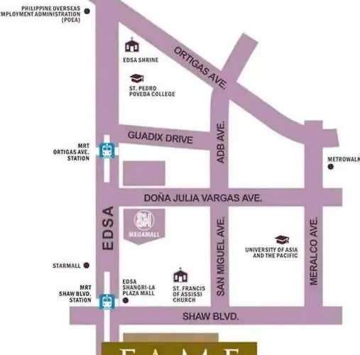 Apartment 1br Near Megamall, Boni & Shaw Mrt Station Manila